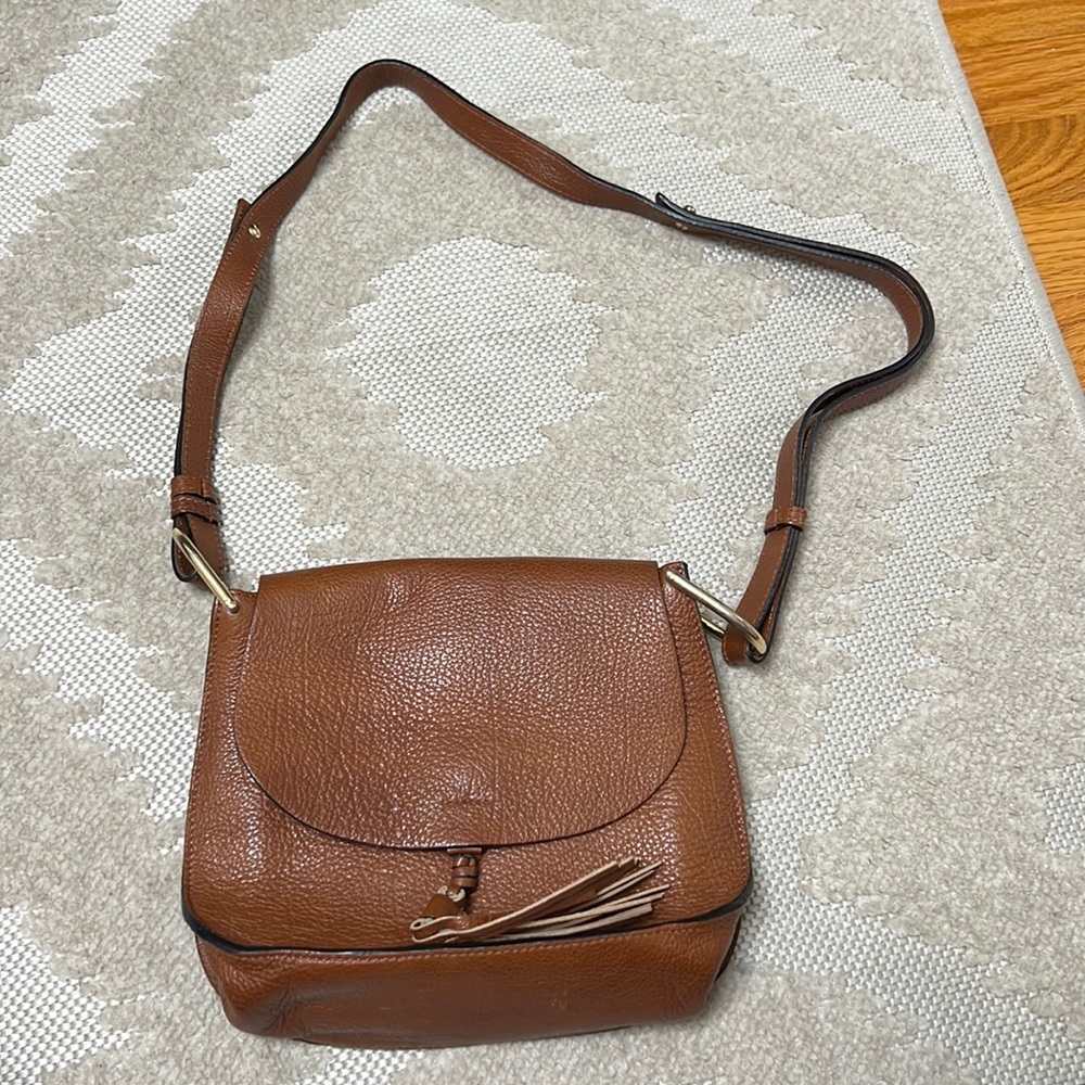 Elegant Brown Crossbody Bag